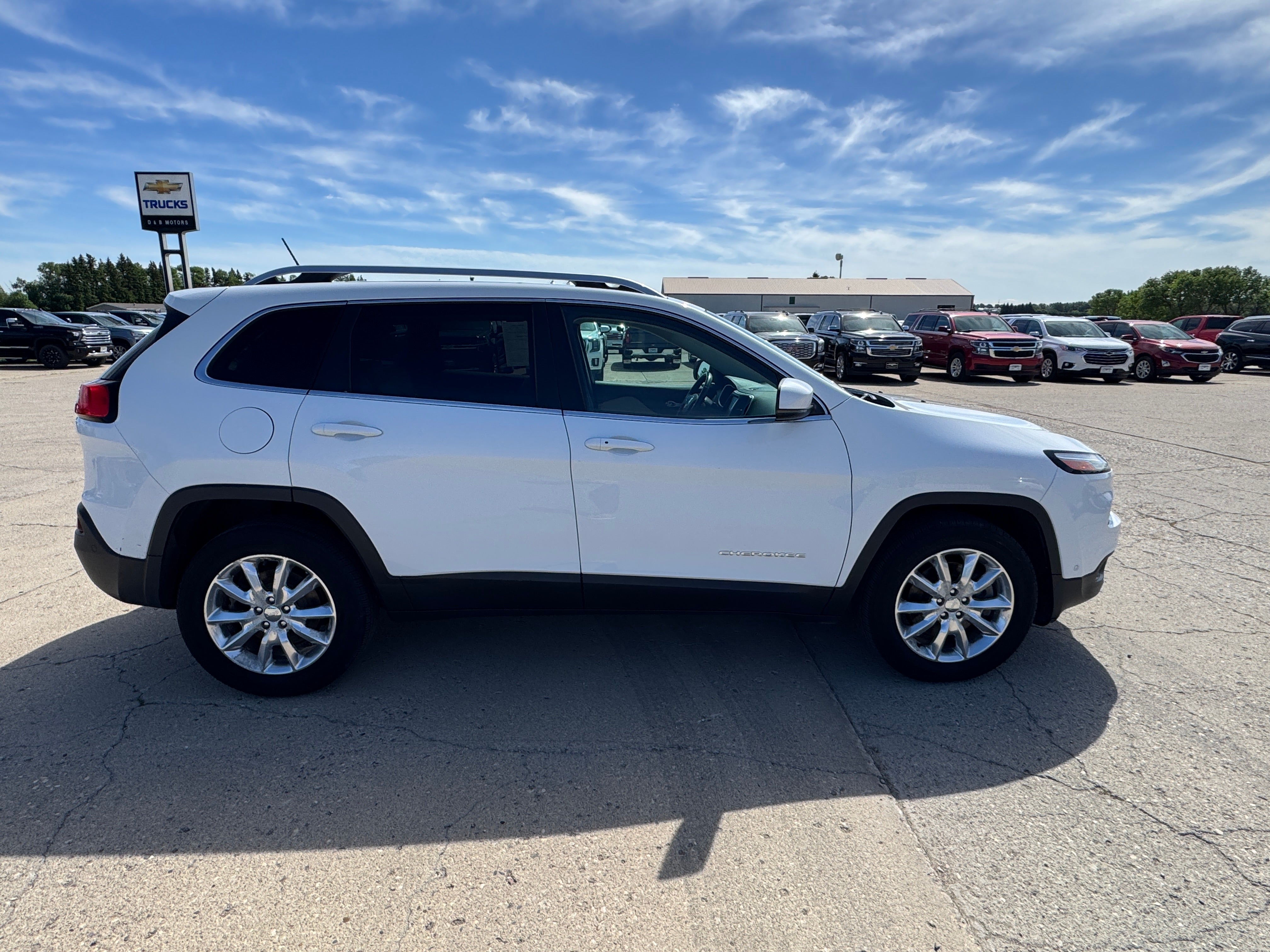 Used 2015 Jeep Cherokee Limited with VIN 1C4PJMDS2FW586124 for sale in Langdon, ND